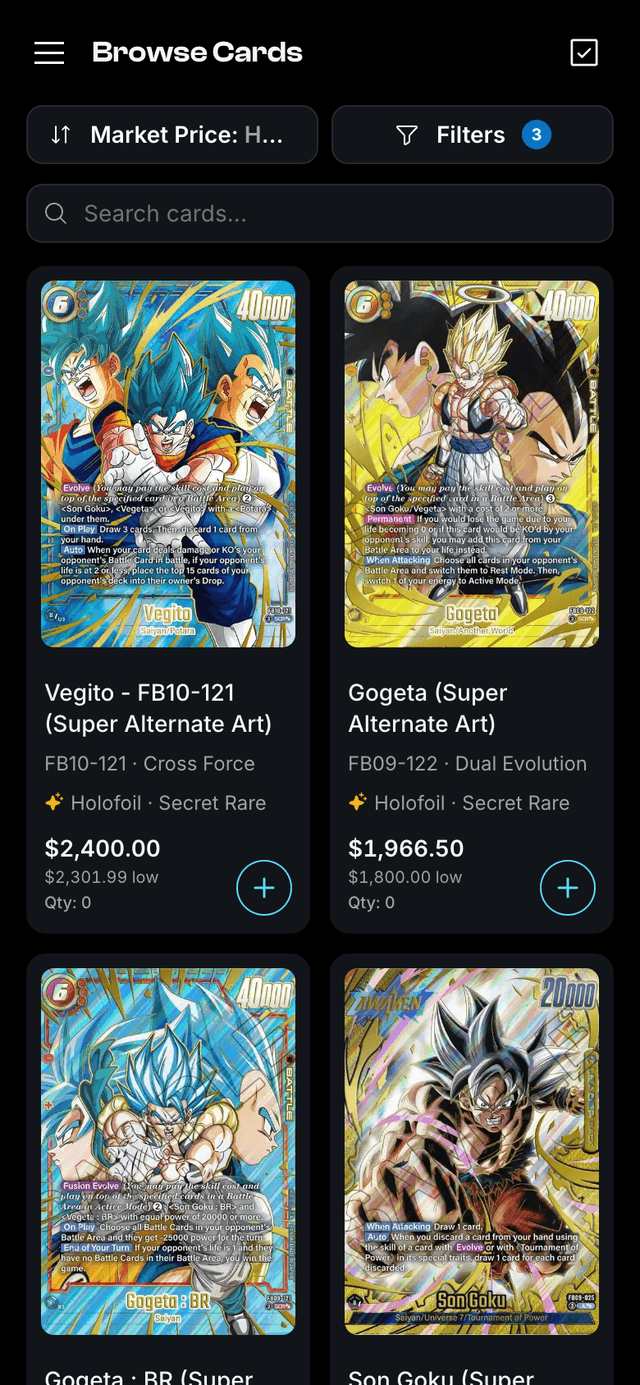 KiBinder — The Ultimate TCG Collection Tracker